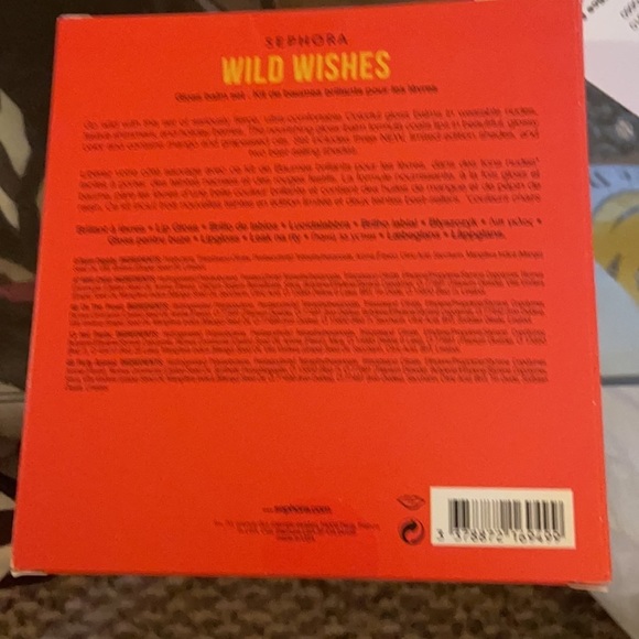 SEPHORA WILD WISHES Colorful gloss balm set NWT - Picture 2 of 2